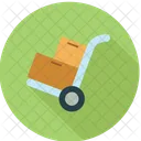 Handtruck Parcel Package Icon