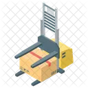 Pallet Logistics Product Distribution Package Sorting Icon