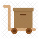 Delivery Box Trolley Box Icon