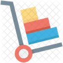 Handtruck Parcel Package Icon