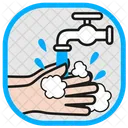 Handwash Washing Coronavirus Icon