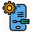 Smartphone Service Support Symbol