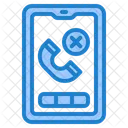 Smartphone Mobilephone Hang Up Icon