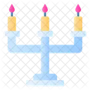 Hanukkah Menorah Jewish Icon