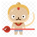 Hanuman Character Avatar Icon