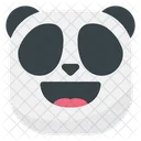 Happy Laugh Panda Icon