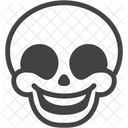 Happy Skeleton Halloween Icon