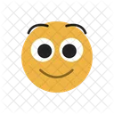 Happy Emoji Smile Icône