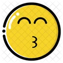 Happy Kiss Emoji Icon