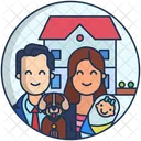 Happy Family Family People Icon