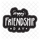 Happy friendship day  Icon