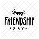 Happy Friendship Day Friendship Besties Icon