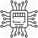 Hardware Chip Circuit Board Electronic Device Icon