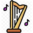 Harp Musical Music Icon