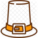 모자 추수감사절 순례자 아이콘