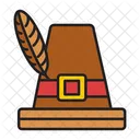 Thanksgiving Sticker Icon Icône