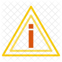 Hazard Road Warning Icon