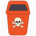 Bin Sorting Waste Bin Icon