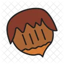 Hazelnut Acron Food Icon