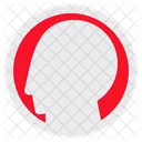 Head Face Profile Icon