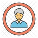 Headhunting Human Resource Staff Selection Icon