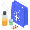 Medicine Pills Jar Medication Icon