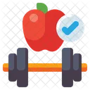 Healthy Habits Exercise Fitness Icon