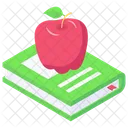 Healthy Knowledge Healthy Education Food Book Icon