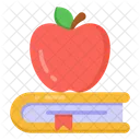 Healthy Knowledge Healthy Education Food Book Icon