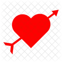 Heart Arrow Love Icon