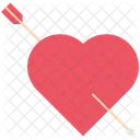 Heart Arrow Love Icon