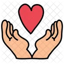 Heart Hands Love Icon