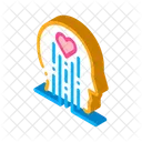 Heart Brain Work Icon