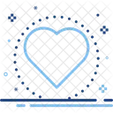 Heart Love Romantic Like Interface Heartbeat Pluse Icon