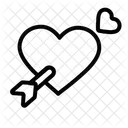 Heart arrow  Icon