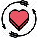 Heart Arrow  Icon