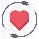 Heart Arrow Heart Arrows Heart Icon