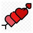 Heart Arrow Heart Love Icon