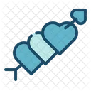 Heart Arrow Heart Love Icon