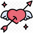 Heart Arrow  Icon