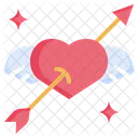 Heart Arrow  Icon