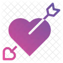 Heart Love Arrow Icon