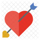 Heart Love Arrow Icon