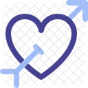 Heart Arrow Icon