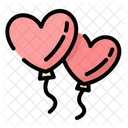 Heart balloon  Icon