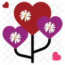 Heart balloon  Icon