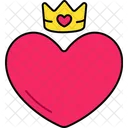 Heart Crown  Symbol