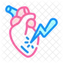 Heart Attack Color Icon