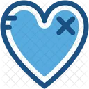 Heart Disease Broken Icon