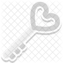 Heart key  Icon